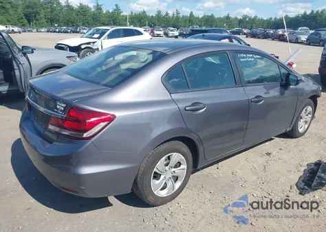 2014 Honda Civic Lx from USA, damaged, VIN 2HGFB2F5XEH516213